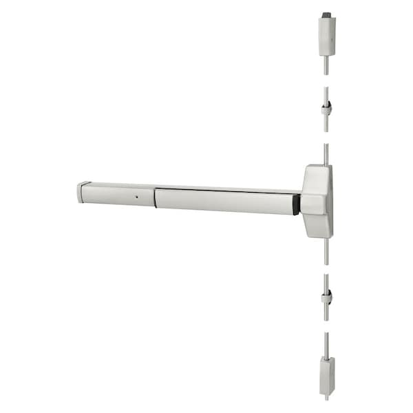 Corbin Russwin Surface Vertical Rod Exit Device, 48-in, Satin Stainless Steel ED5400 630 W048 - main